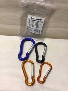 4-pc. Aluminum Snap Links Different Colors And Sizes - Picture 1 of 3