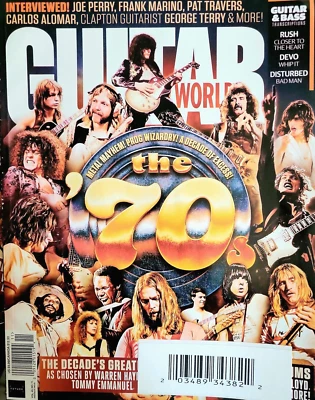 Guitar World Magazine November 2024 The 70's Special Issue + more + Bonus Print Foto 1 de 4