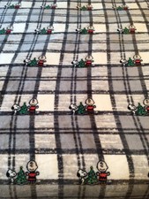 Peanuts Charlie Brown & Snoopy Berkshire Christmas Fleece Blanket