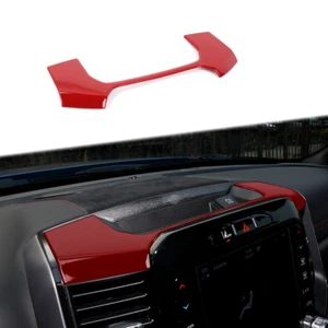 Red Center Console Upon Dashboard Panel Cover for Ram 1500 TRX 2022+ Interior US - Bild 1 von 9