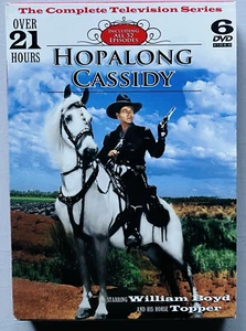 Hopalong Cassidy Complete TV Series 6 Disc Set William Boyd NTSC Region 1 - Picture 1 of 14