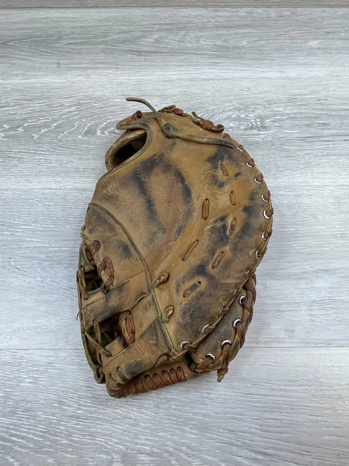 Кожаная бейсбольная перчатка MacGregor8888 Big Dipper для взрослых софтбол гибкая подкладка коричневая - Изображение 1 из 4