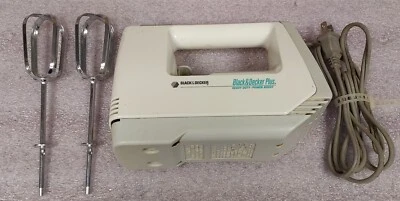 M-175 BLACK & DECKER PLUS MEZCLADOR DE MANO 5 VELOCIDADES CON POWER BOOST BEIGE M175 Foto 1 de 4