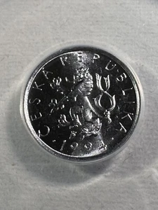 1994 Czech Republic 10 Haleru Graded MS 66 by ANACS - Picture 1 of 8