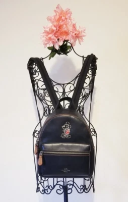 Disney X Coach Mickey Mouse Charlie Edición Limitada. MOCHILA CUERO N°A1781-F59837 Foto 1 de 4