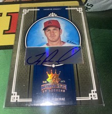 Donruss Diamond Kings Troy Percival Auto Angels All Star SSP/50