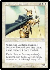 GUSTCLOAK SENTINEL ~mtg NM-M Onslaught Unc x4