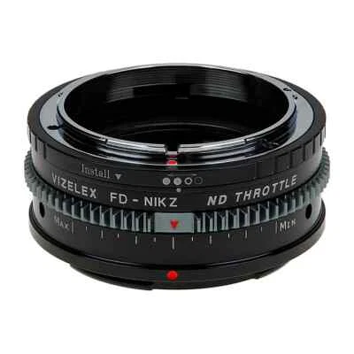 Fotodiox Vizelex ND Lens Adapter Canon FD To Nikon Z Body Variable ND Filter - Image 1 of 4