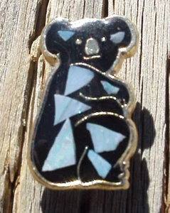 Australia Blue Koala Bear Travel Hat Souviner Pin - Picture 1 of 3