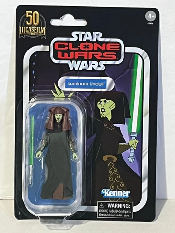 Star Wars Vintage Collection The Clone Wars Luminara Unduli 3.75" Action Figure Cover