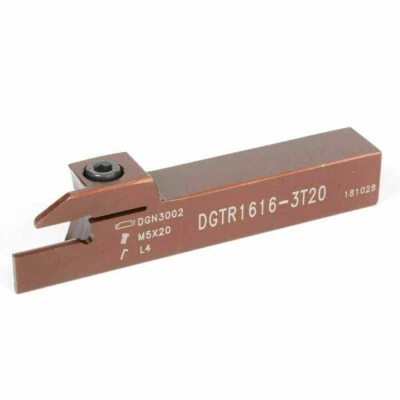 1Pcs DGTR1616-3T20 16mm CNC External Grooving Tool Holder For DGN300 Inserts - Image 1 of 4