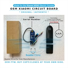 Xiaomi M365 OEM ORIGINAL AUTHENTIC Circuit Board Replacement + FACE PLATE 