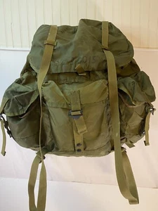 Paquete Alice de campo grande de combate militar de nailon de colección de Estados Unidos con marco de metal LC-1 - Imagen 1 de 7