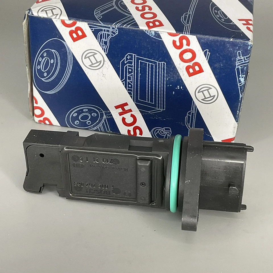 For Porsche Boxster 9866061250 BOSCH GENUINE Mass Air Flow Sensor - Image 1 of 4