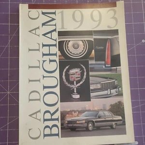 1993 Cadillac Brougham/Brougham D'Elegance press kit - Picture 1 of 6