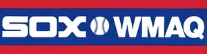 1985 CHICAGO WHITE SOX  Bumper Sticker Decal  WMAQ  12" - Bild 1 von 1