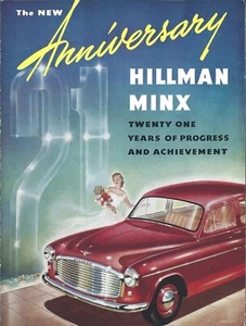 Folleto automático - Hillman - Minx - nuevo 21 aniversario (A1350) - Imagen 1 de 1