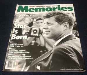 Memories Magazine April Mai 1990 JFK Kennedy Garfunkel Kent State - Bild 1 von 2