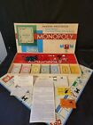Vintage 1961 Monopoly Board Game By Parker Brothers Classic Original