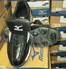 Mizuno Baseball metal cleats shoes size 14 NEW Black 9 Spike Victory Low
