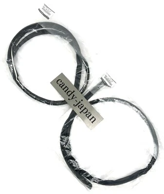 Mazda Genuine RX-7 FC3S Right & Left Rain Rail Weather Strip Seal Pair Set OEM Foto 1 de 4