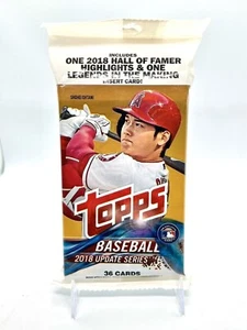 2018 Topps Update Series Fat Pack New Factory-Sealed - Checklist Ohtani & Acuna - Picture 1 of 1