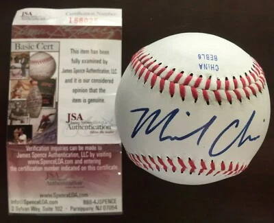 Béisbol autografiado oficial de la Liga Michael Choice con certificado de autenticidad JSA--CM 429 Foto 1 de 4