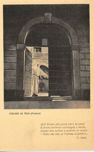 A7302) 2 EREMO DI RUA MONACI CAMALDOLESI LA PORTA TINTA DI VERDE - Imagen 1 de 2