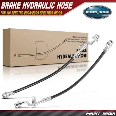 Manguera hidráulica de freno interior delantero 2 piezas para Kia Spectra 2004-2009 Spectra5 05-09 Foto 1 de 4