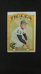 1972 Topps  Baseball card # 750 Willie Horton  ( VERY GOOD  CONDITION )