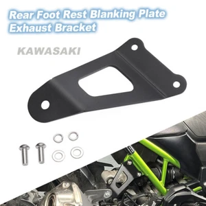 Soporte de soporte de escape de placa de bloqueo de reposapiés trasero para Kawasaki Z900/SE - Imagen 1 de 24