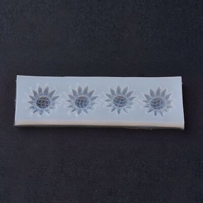 Silikonform Blumen 32mm Harz Resin Mold Mould Epoxidharz Gießen Gießform - 1003 • 3.39€