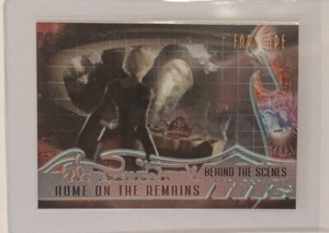 Farscape Behind The Scenes BK7 Home On The Remains Rittenhouse Insert Chase Card