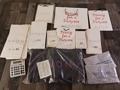 Lote de 100+ bolsas de papel bolsas de compras bolsas de cosméticos bolsas de palomitas de maíz Avon Foto 1 de 4