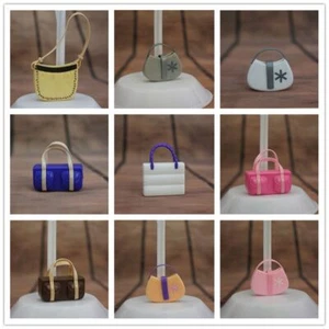 Fashion Accessories Lady Plastic Bag Purse Dolls Handbag 1/6 Doll Accessories - Picture 1 of 27