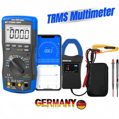 TRMS Digital Multimeter Auto Range AC/DC Strommess NCV Ohm Voltmeter Amperemeter - Bild 1 von 4