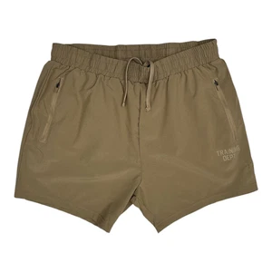 Boohoo Man Active braune Sportshorts mit Kordelzug Taille Größe XL - Bild 1 von 5