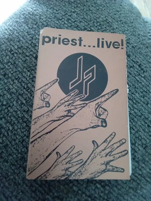 Judas Priest – Priest... Live! Cassette 1987 Columbia – C2T 40794 Heavy Metal - Image 1 of 4