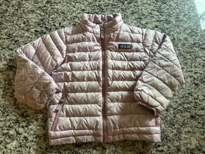 Patagonia Kids 4T Puffer Jacket purple Lightweight Recycled Down Insulated Zip - Picture 1 of 6