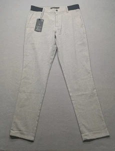 Pantalone uomo denim e fiori taglia 30 small nuovo con etichetta - Foto 1 di 9