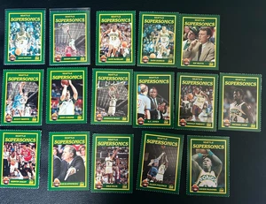 1990 Seattle Supersonics Smokey Bear Team Set Gary Payton Shawn Kemp RC - Picture 1 of 7