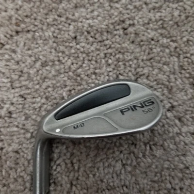 Ping MB Sand Wedge SW 56* White Dot LH Left Steel Shaft M/B - Image 1 of 4