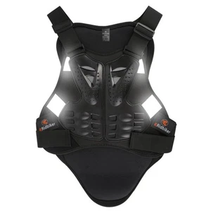 Chest Protector Motorcycle, Dirt Bike Gear Body Armor Vest Spine Back Protect... - Picture 1 of 7