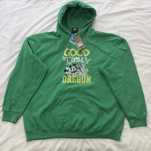 Disney Oregon Ducks Hoodie Green 2XL New - Picture 1 of 8
