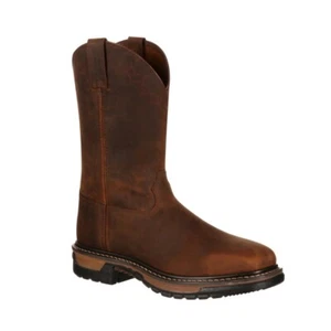 Rocky Original Ride Steel Toe Western Boot RKW0117 - Picture 1 of 7