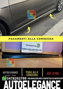 0108🔥MINIGONNE ADATTE PER VW GOLF 7 GOLF 7.5 2012-2019 LOOK R LINE🔥 - Foto 1 di 19