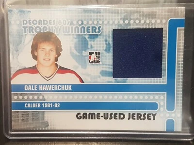 Dale Hawerchuk 2011 ITG In The Game Decades 80's Calder Trophy Ganador Negro... Foto 1 de 2