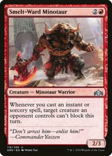 Smelt-Ward Minotaur GRN Guilds of Ravnica MTG Magic the Gathering