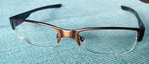 Oakley Ratchet 4.0 Halbrandbrille Titanium Braun 53/19-128 gebraucht inkl. Etui - Bild 1 von 14