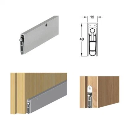 Athmer Kältefeind Automatisch absenkbare Türdichtung einseitig auslösend kürzbar